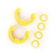 Load image into Gallery viewer, Rugged Ridge Yellow 3/4in D-Ring Isolator Kit Rugged Ridge
