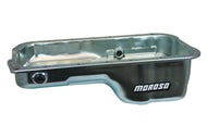 Moroso Honda 2.2/2.3L H Series Stock (w/Oil Drainbacks) Wet Sump 4qt 5.25in Steel Oil Pan Moroso