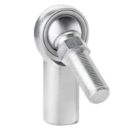 QA1 K Series 3-Pc Rod End - Female/Right Hand - .25in Bore x 1/4-28 w/Stud - Carbon Steel | KFR4S