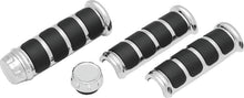 Load image into Gallery viewer, Kuryakyn ISO Grips For Heated Grips Chrome Kuryakyn
