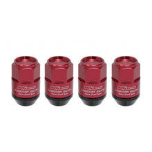 Load image into Gallery viewer, Project Kics Leggdura Racing Shell Type Lug Nut 35Mm Closed-End Look 16 Pcs + 4 Locks 12X1.25 Red Project Kics
