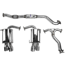Load image into Gallery viewer, Invidia Catback Invidia 15+ Subaru STI 4Dr Q300 Single Layer Titanium Burnt Quad Tip Cat-Back Exhaust
