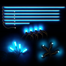 Load image into Gallery viewer, Oracle Lighting Dynamic Colorshift 18 Piece Universal Full LED Interior Dash Board Kit
