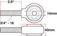 Load image into Gallery viewer, SPC Performance XAXIS Rod End Ball Joint Ball Joints SPC Performance
