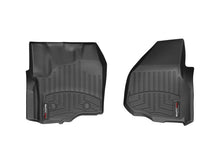 Load image into Gallery viewer, WeatherTech 12+ Ford F250/F350/F450/F550 Front FloorLiner - Black | 444331
