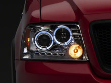 Load image into Gallery viewer, Raxiom 04-08 Ford F-150 Dual LED Halo Projector Headlights- Chrome Housing (Clear Lens) Headlights Raxiom
