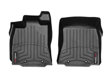 Load image into Gallery viewer, WeatherTech 11+ Jaguar XJ Series Front FloorLiner - Black | 444471
