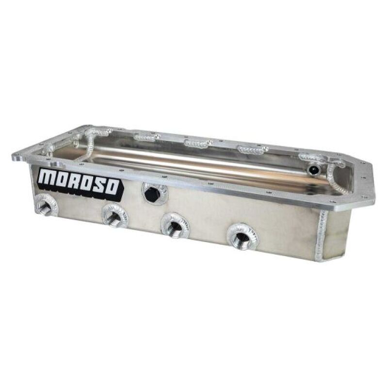 Moroso Chrysler Hellcat 6.2L Gen III HEMI Dry Sump 4 P/U 4-3/4in Deep Passenger Side Alum Oil Pan Moroso