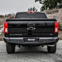 Load image into Gallery viewer, Westin 14-18 Chevy Silverado 1500 Pro-Series Rear Bumper - Textured Black Westin

