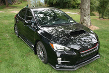 Load image into Gallery viewer, Rally Armor 15-21 Subaru WRX/STI Black UR Mud Flap w/White Logo Mud Flaps Rally Armor   
