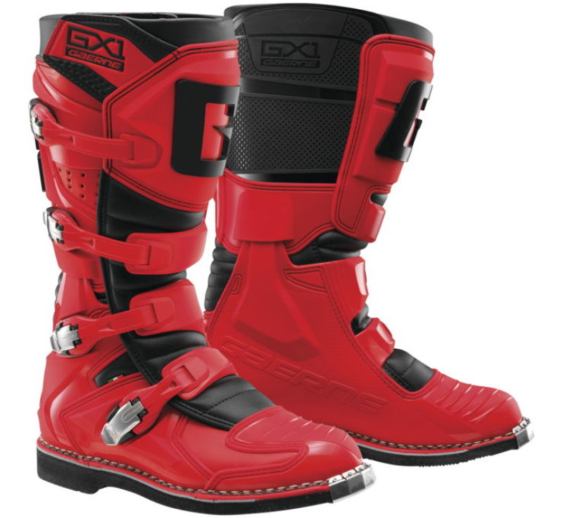 Gaerne GX1 Boot Red/Black Size - 10 Misc Powersports Gaerne