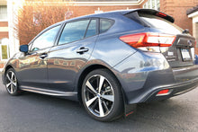 Load image into Gallery viewer, Rally Armor 17-23 Subaru Impreza 4D/5D Black UR Mud Flap w/White Logo Mud Flaps Rally Armor   
