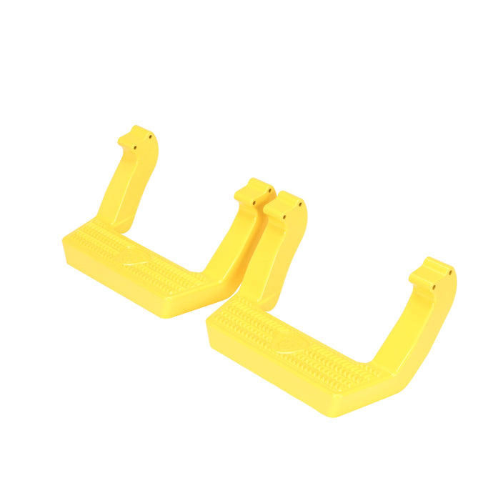 Carr BDPH_114507 Carr LD Step; Assist/Side Step; XP7 Safety Yellow Powder Coat; Pair 114507