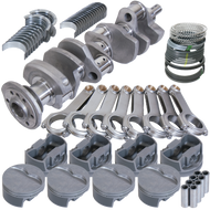 Eagle Chevy 350 3.750in Crank 6.000in H-Beam -5cc Flat Top 4.040in Pistons Rotating Assembly Eagle