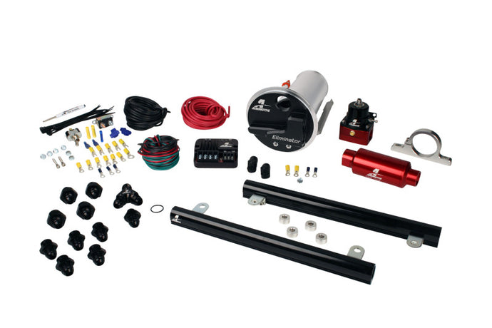 Aeromotive 07-12 Ford Mustang Shelby GT500 5.4L Stealth Eliminator Fuel System (18683/14141/16306) Fuel Systems Aeromotive
