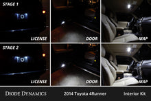 Load image into Gallery viewer, Diode Dynamics 10-24 Toyota 4Runner Interior LED Kit Cool White Stage 2 Dash &amp; Interior Trim Diode Dynamics   
