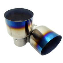 Load image into Gallery viewer, Invidia Catback Invidia 15+ Subaru STI 4Dr Q300 Single Layer Titanium Burnt Quad Tip Cat-Back Exhaust
