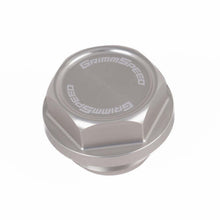 Load image into Gallery viewer, GrimmSpeed 89-22 Subaru All Models Bolt Oil Caps - Silver
