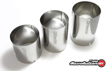 Load image into Gallery viewer, Greddy Universal 3in Revolution RS Muffler SS Tip - 115mm Dia / 185mm Length | 11001170
