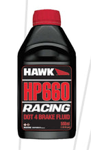 Load image into Gallery viewer, Hawk Performance Race DOT 4 Brake Fluid - 500ml Bottle Brake Fluid Hawk Performance   
