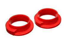 Load image into Gallery viewer, Energy Suspension Universal 2-3/16in ID 3in OD 1in H Red Coil Spring Isolators (2 per set) Bushing Kits Energy Suspension
