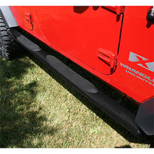 Load image into Gallery viewer, Rugged Ridge 4 1/4-In Oval Side Step Black 07-18 Jeep Wrangler Unlimited JK Rugged Ridge
