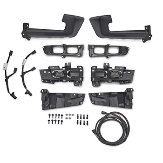 Ford Racing 21-25 Ford Bronco Auxilary Lighting Kit for Modular Front Bumper Ford Racing