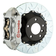 Brembo 01-04 996 C4S Rear GT BBK 4 Piston Cast 380x28 2pc Rotor Slotted Type3-Silver | 2P3.9004A3