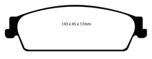 Load image into Gallery viewer, EBC 09-14 Cadillac Escalade 6.0 Hybrid Ultimax2 Rear Brake Pads Brake Pads - OE EBC   
