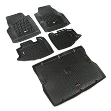 Load image into Gallery viewer, Rugged Ridge Floor Liner Front/Rear/Cargo Black 1997-2006 Jeep Wrangler TJ Rugged Ridge
