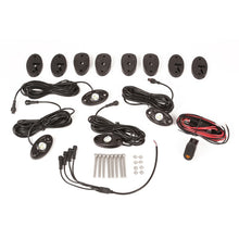 Load image into Gallery viewer, Rugged Ridge 07-18 Jeep Wrangler JK White 4-Piece LED Rock Light Kit w/ Harness Rugged Ridge
