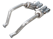 Load image into Gallery viewer, AWE Tuning C6 Chevrolet Corvette Z06/ZR1 Touring Edition Axle-back Exhaust w/ Chrome Silver Tips
