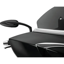Load image into Gallery viewer, Kuryakyn Teardrop Mirrors Satin Black Kuryakyn
