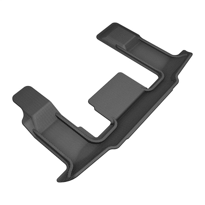 3D MAXider 22-24 Nissan Pathfinder 7-Seat Kagu Black Floor Mat - Row 3 3D MAXpider