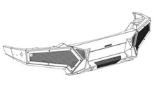 Load image into Gallery viewer, Go Rhino 19-24 Ram 1500 (Excl. Rebel/Warlock/TRX) Element FR Bumper w/Fixed Lgt Bar Mount - Tex. Blk Bumpers - Steel Go Rhino   
