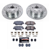 Power Stop 09-11 Hyundai Azera Rear Z23 Evolution Brake Kit Brake Kits - Performance D&S PowerStop   