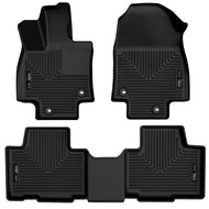 Husky Liners 2024 Toyota Grand Highlander Weatherbeater Black Front & 2nd Seat Floor Liners | 99351