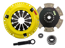 Load image into Gallery viewer, ACT 1990 Honda Civic HD/Race Rigid 6 Pad Clutch Kit Clutch Kits - Single ACT   
