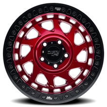 Load image into Gallery viewer, Dirty Life 9313 Enigma Race 17x9 / 6x139.7 BP / -38mm Offset / 106mm Hub Crimson Candy Red Wheel
