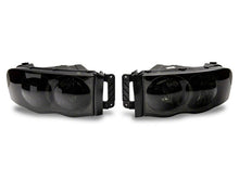 Load image into Gallery viewer, Raxiom 02-05 Dodge RAM 1500 Axial Series OEM Style Rep Headlights- Chrome Housing- Smoked Lens Headlights Raxiom
