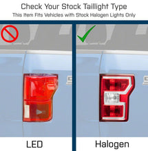 Load image into Gallery viewer, Raxiom 18-20 Ford F-150 Axial Series LED Tail Lights w/ SEQL Turn Signals- Blk Housing (Clear Lens) Tail Lights Raxiom
