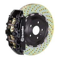 Brembo 06-13 Corvette Z06 Excl CC Brakes Front GT BBK 6 Piston Cast 380x34 2pc Rotor Drilled-Black | 1N1.9034A1