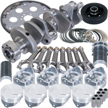 Load image into Gallery viewer, Eagle Chevy 454 1Pc 4.250in Crank 6.385in I-Beam Rods 17cc Dome 4.350in Pistons Balanced Assembly Eagle
