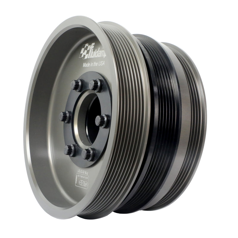 Fluidampr 12-15 Chevrolet Camaro ZL1 6.2L LSA Supercharged Steel Internally Balanced Damper Fluidampr