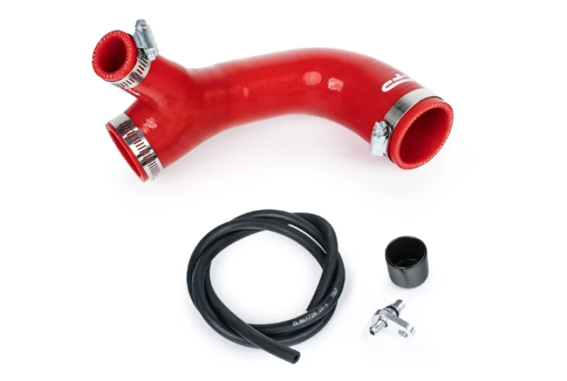 Agency Power 16-19 Can-Am Maverick X3 Red Blow Off Valve Adapter Tube Silicone Couplers & Hoses Agency Power   