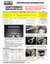 Load image into Gallery viewer, HKS BCD Piston Kit VR38 4.3L STEP Pro | 21004-AN024
