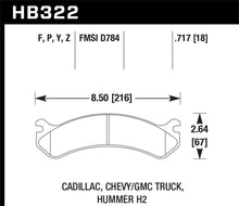 Load image into Gallery viewer, Hawk Chevy / GMC Truck / Hummer LTS Street Front Brake Pads Brake Pads - OE Hawk Performance   
