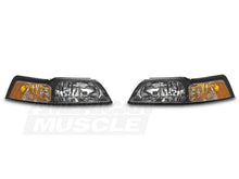 Load image into Gallery viewer, Raxiom 99-04 Ford Mustang Axial Series OE Style Headlights- Chrome Housing (Clear Lens) Headlights Raxiom
