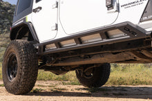 Load image into Gallery viewer, DV8 Offroad 2007-2018 Jeep Wrangler JK 4-Door Rock Sliders
