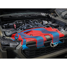 Load image into Gallery viewer, aFe POWER Red Edition Dynamic Air Scoop XL for Intake Kits 50-70119D and 50-70119R

